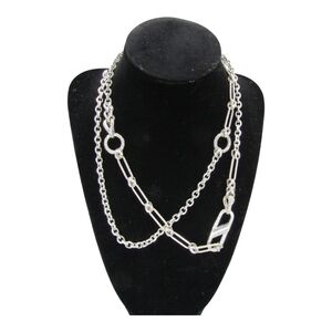 John Hardy 925 Sterling Silver Asli 36" Classic Chain Remix Y Necklace 62g